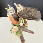 Lenox Porcelain Baby Bird Pairs Baby Robbins Figurine 1991   Inv  1