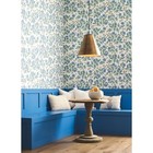 Ri5148   Rifle Paper Co   Peonies Periwinkle York Wallpaper Floral