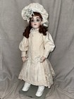 Clairmaid Reproduction Antique French Doll White Dress 24    Bru Jne 1962