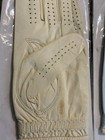 4 Vintage Cardinal Leather Golf Gloves Sz Medium Baby Blue Cream Fawn