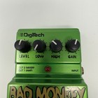 Digitech Bad Monkey Tube Overdrive Guitar Pedal Green Distortion Fx Vtg