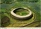 Vintage Continental Postcard Aerial View Dc Stadium Washington Dc C1968