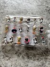 Vintage 1998 Looney Tunes Mini Ornament 1    Set 18 Bugs Bunny Tweety Marvin Sylv