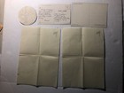 Lot Of Incres  Nassau Line Cruise Ship Note Paper  Cloth Patch 2 Pcs Hotel  ship