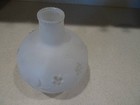 Antique  Frosted Glass Lamp Globe Or Shade