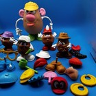 Mr Potato Head Lot   4 Mr Potato Head Kids   Many Accessory Pieces