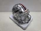 2024-2025 Ohio State Buckeyes National Champs Team Signed Mini Helmet W coa