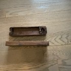 Vintage Wooden Straight Razor Case Box