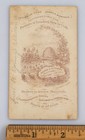 1860s Cdv Photo Lds Mormon Brigham Young Home Salt Lake City Savage   Ottinger