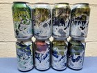 Busch Light Fishing Beer Can Sets 2024   2025 8 Cans  Empty Bottom Opened