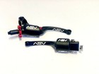 Asv Black C6 Brake   Pro Clutch Levers Kit Yamaha Raptor 700 700r