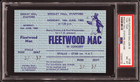 1980 Fleetwood Mac Ticket Bingley Hall Stafford England Psa Certified 8