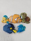 Disney Pixar Finding Nemo Toy Figure Lot Of 5 Figures Fish Turtles 
