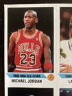 1990-91 Panini Michael Jordan Uncut Basketball Sheet With Sticker  g   Sticker K