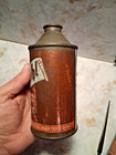  hudepohl Pure Lager Beer Mid 1940 s 12oz Irtp High Profile Cone Top Can 