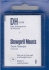 Showgard Black Stamp Mounts Dh 52x36 Mm For Us Duck Stamps Waterproof Pack Of 30