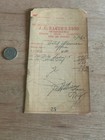 1935 Tobacco Cigar Invoice Billhead Jc Hauer s Sons Hotel Weimer Vtg Rough Poor