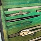 Vintage Dietzgen Commander Mechanical Drafting   Drawing Instrument Set