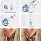 100 Pcs   50 Pairs 925 Sterling Silver Earring Hooks  Hook Ear Wires With 100