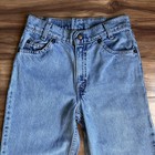 Vintage Levi s 550 Jeans Boys 14 Blue Relaxed Fit Orange Tab Usa 27x27