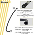 Koxuyim Hvac Engine Heater Inlet Hose Engine Heater Supply Hose For Select