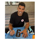 Luis Suarez Signed Uruguay 2024-25 Football Jersey  Icon Frame