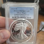 2013-w Silver Eagle Prs70 Pcgs Blue Label - Limited Edition Proof Set