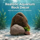 Small Resin Fish Tank Ornament - Rock Aquarium Decor - Small Stone Ornament