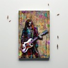 Ghost Nameless Ghoul Skelet   16x20in  Poster  Ghost Bassist Art  Free Shipping