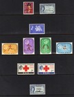 Fiji 1954-65 Coll  Of 41 Queen Elizabeth Issues To   1 All N h 