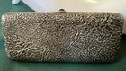 Fantastic Vtg Russian Tests Silver Vintage Push Button Clutch Purse 312 Grams