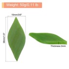 50g Stained Glass Mosaic Leaf Green Glass Mosaic Tiles Bulk