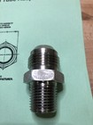 An816-12-8s 1 2    Npt Pipe To 3 4    Flared Tube Adapter