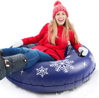 Snow Tube Inflatable Snow Sled Toboggan Snow Toys For Kids And Adults Heavy Duty
