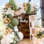 Balloon Garland Jungle Safari Birthday Decor Wedding Baby Party Balloon Arch Kit