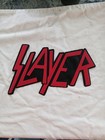 Slayer Logo  Large Battle Vest Embroidered Back Patch 9 1 2  X 6  Licensed