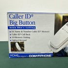 Conairphone Cid100w Caller Id Big Button Corded Phone White New