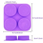 Silicone Soap Molds  2pcs Flower Homemade Diy Silicone Soap Mold Cupcake Baki   