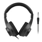 Wired Over Ear Dj Headphones Studio Monitor Stereo Headphones Headset Black D5o9