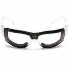 Pyramex Foam Lined Safety Glasses With Clear Anti-fog Lens  S4110stfp 1 pair