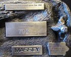 Massey Ferguson Custom Harvesters Combine 1986 Belt Buckle 42nd Brigade Limit Ed