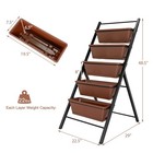 5 Tier Vertical Raised Garden Bed Planter For Vegetables Fruits Flowers Herbs