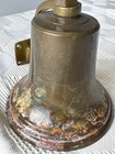 Vintage Brass Ship Bell Stamped S S Hawaii 1898 W Wall Mount Reproduction C1950