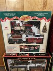 Lot Of 4 Battery Operated New Bright Train Sets  Santaland Gold Rush Greatland