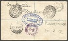 South Africa 1938 Registered Airmail Cover Rissik Str To England Redirect To Usa