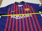 Nike Fc Barcelona Home 2018-19 Men s Medium Soccer Football Jersey La Liga Kit