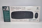 Logitech Cordless Desktop Ex110  967561-0403  Desktop Keyboard   Mouse Kit  nib 
