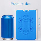 4pcs Reusable Ice Packs Portable Cooling Water-fill Freezer Blocks - New