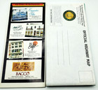 Paper Road Map Of Louisiana An Map Of Attractions In New Orleans