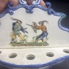 Rare Antique French Porcelain Pipe Rack C Mid To Late 1800   s